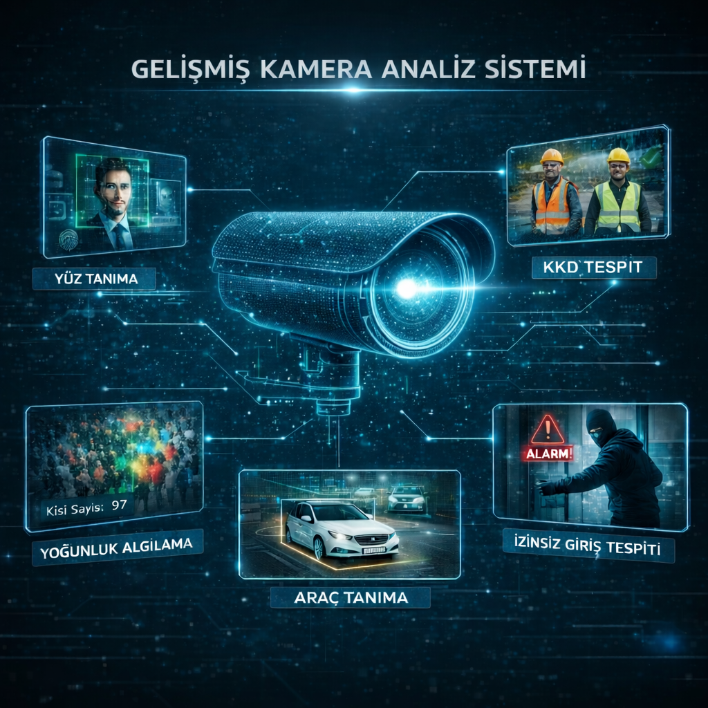 Kamera ile Tespit ve Analiz Sistemi